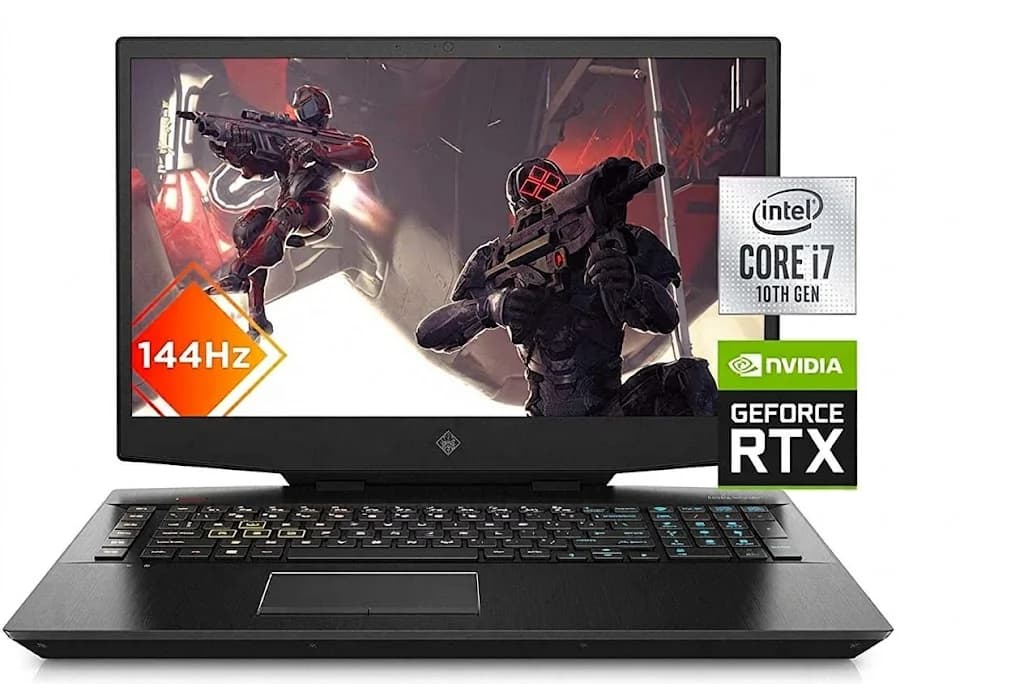 HP OMEN 17 Intel Core i7-10750H 32 GB RAM NVIDIA GeForce RTX 2070 Gaming Laptop
